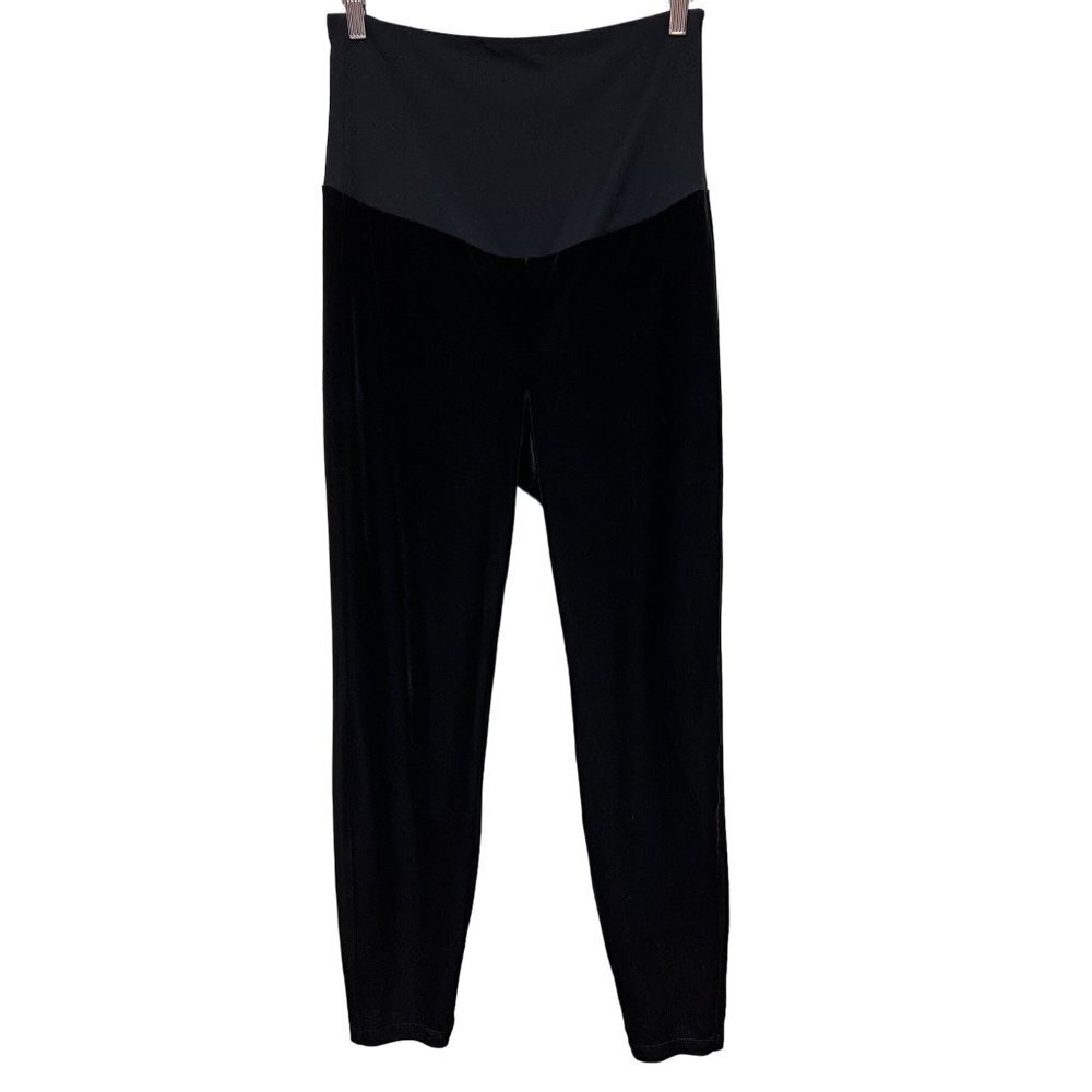 Gap Maternity Pants Black Leggings Stretch Women's Size Medium